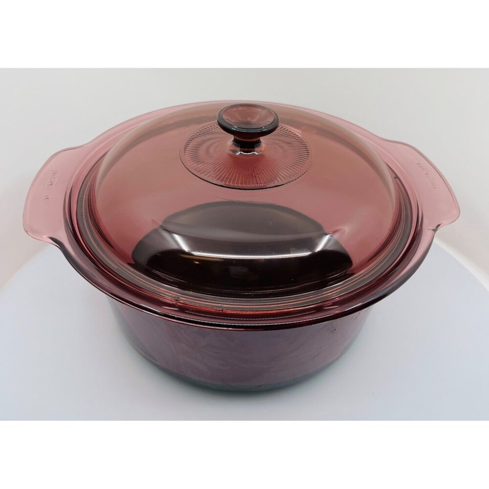 5 Qt Non Stick Dutch Oven W/Lid Visions Cranberry